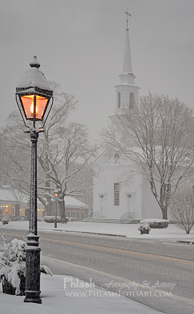 Snowy Church