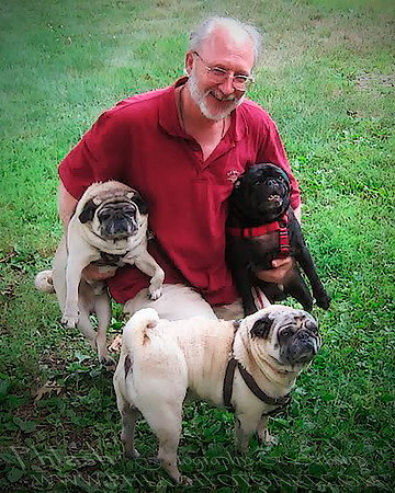 Pat & Pugs Portrait